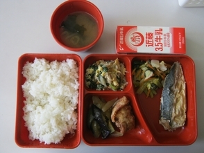 写真：11月18日の給食