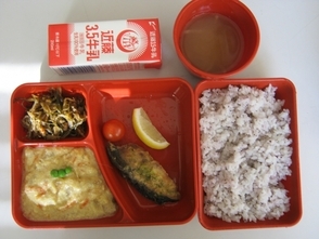 写真：12月12日の給食